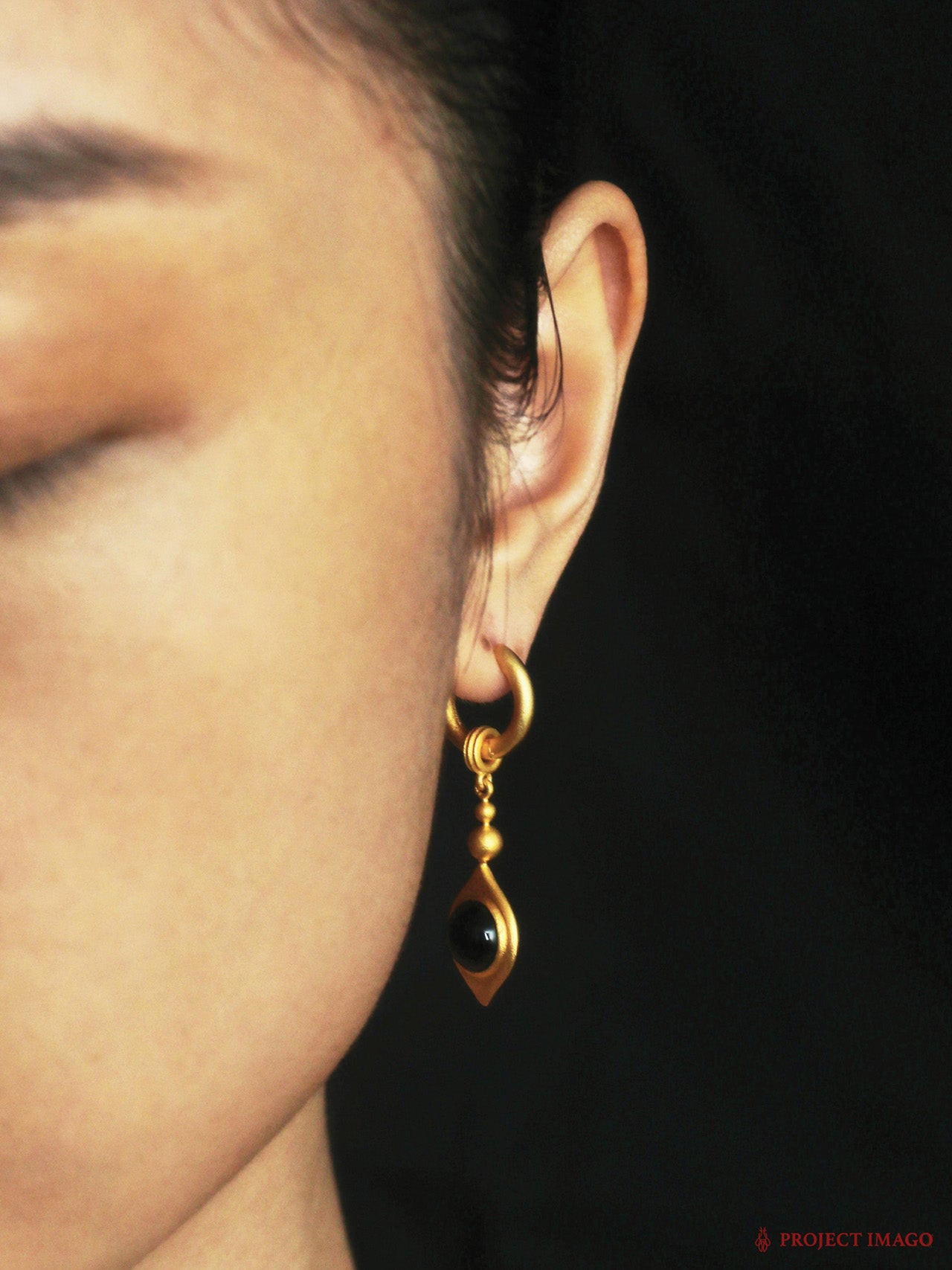 Astrovision Earrings in Agate