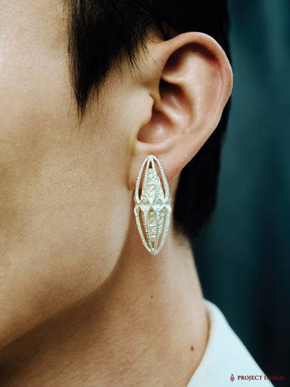 Mirror Jellyfish Earrings