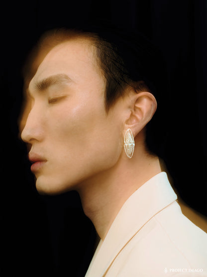 Mirror Jellyfish Earrings