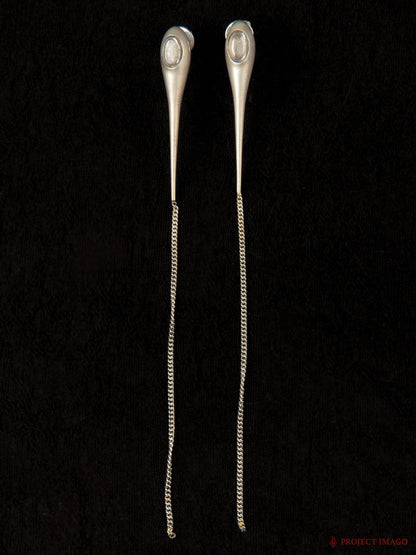 Sardine Earrings in Crystal