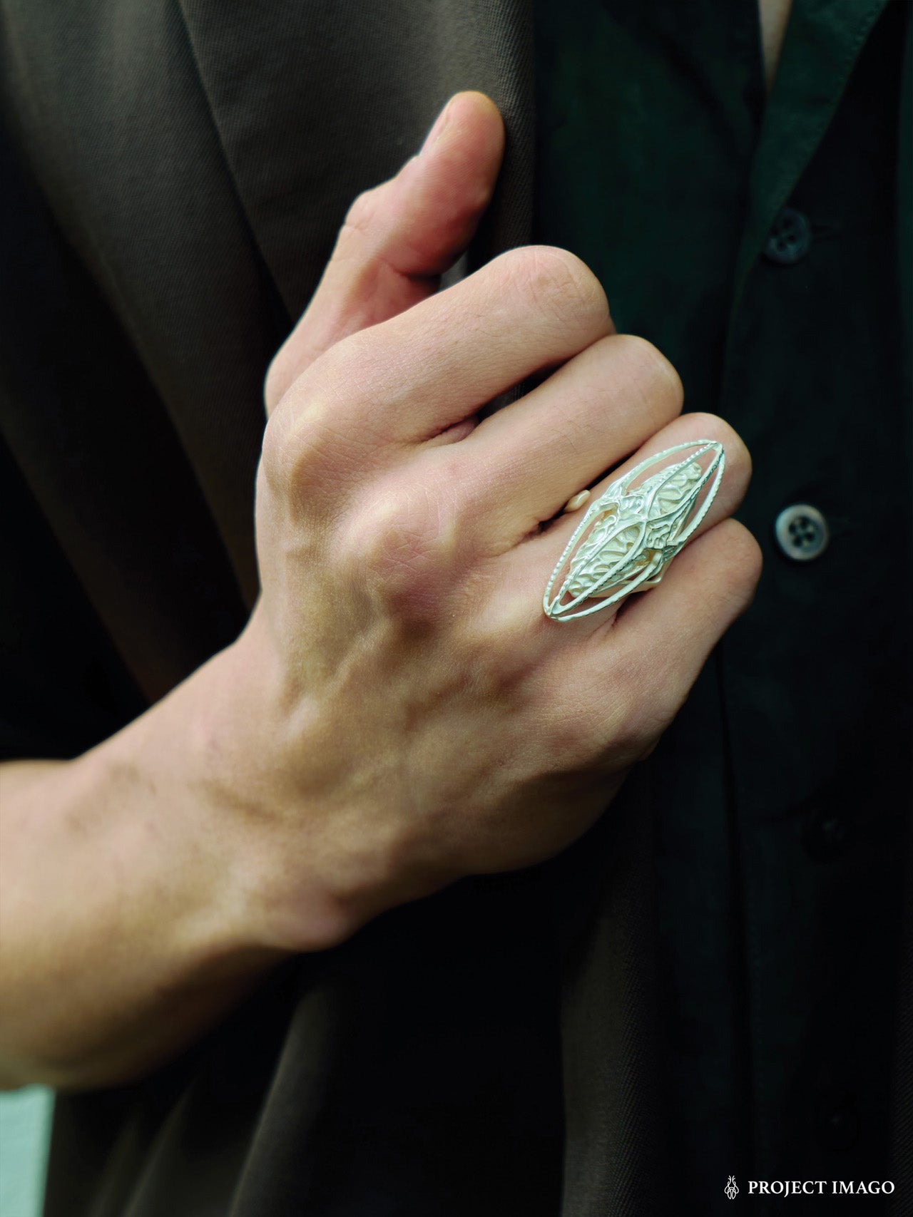 Mirror Jellyfish Ring