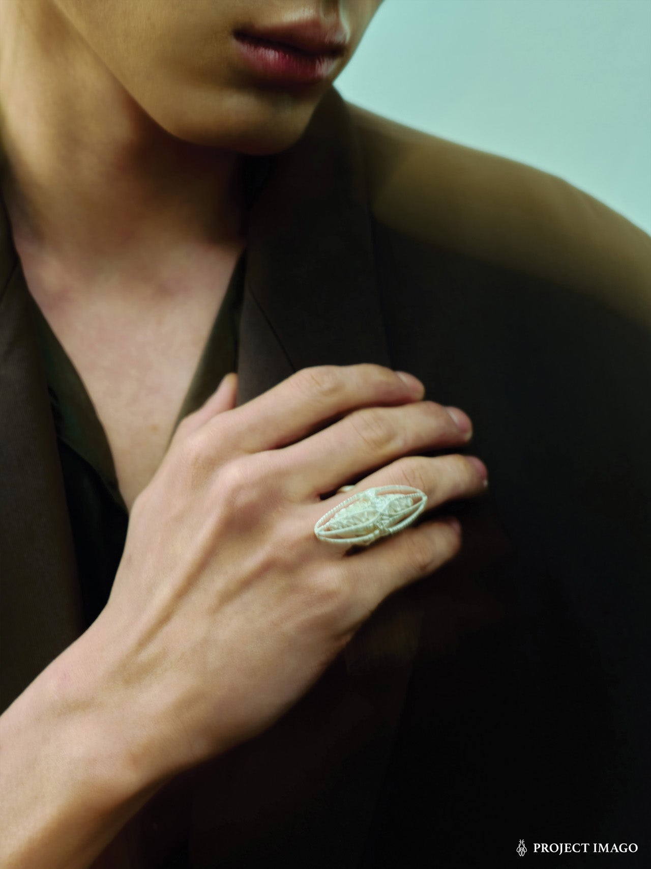 Mirror Jellyfish Ring