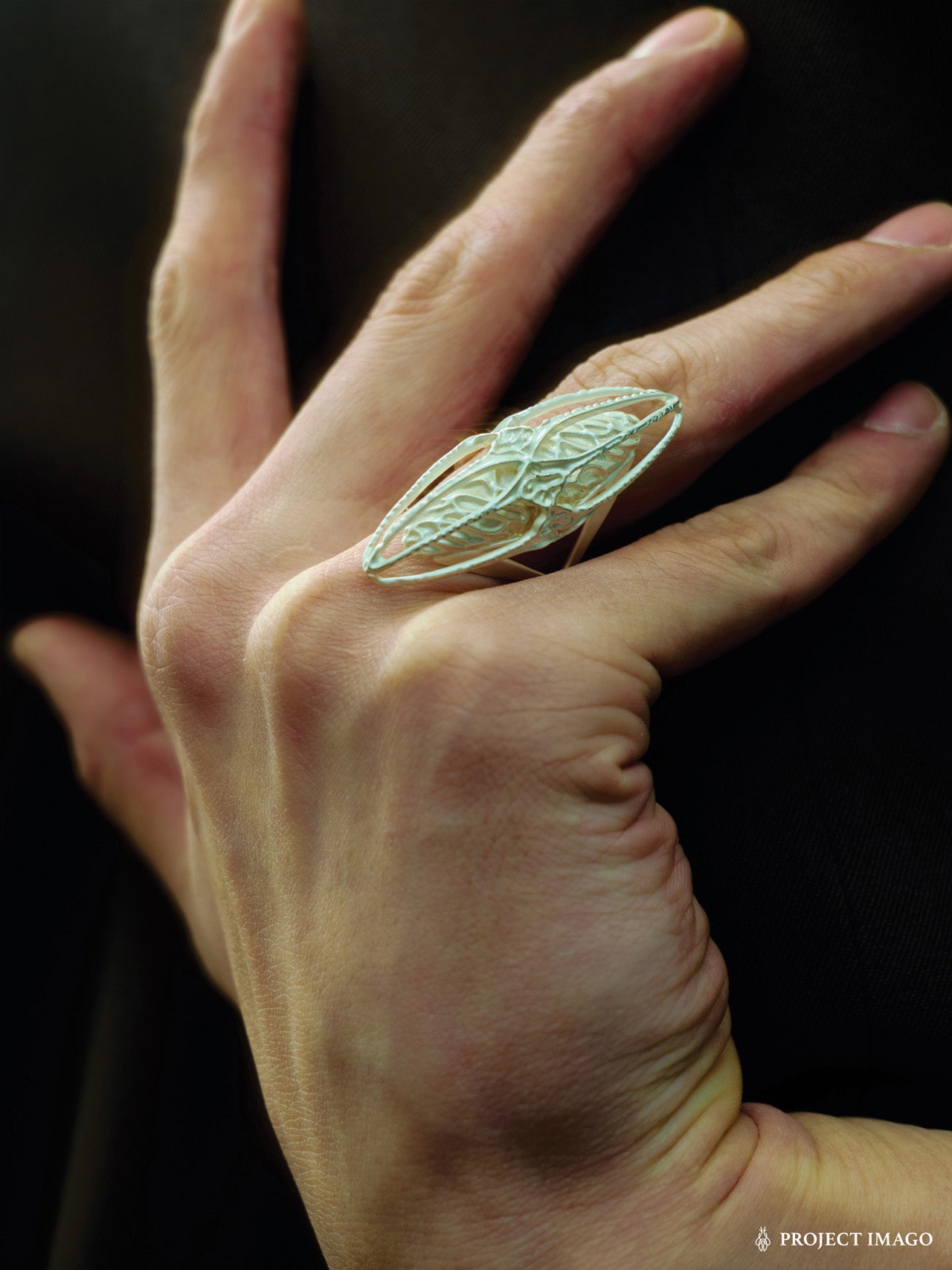 Mirror Jellyfish Ring