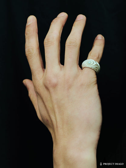 Eye of Jupiter Ring in Opal