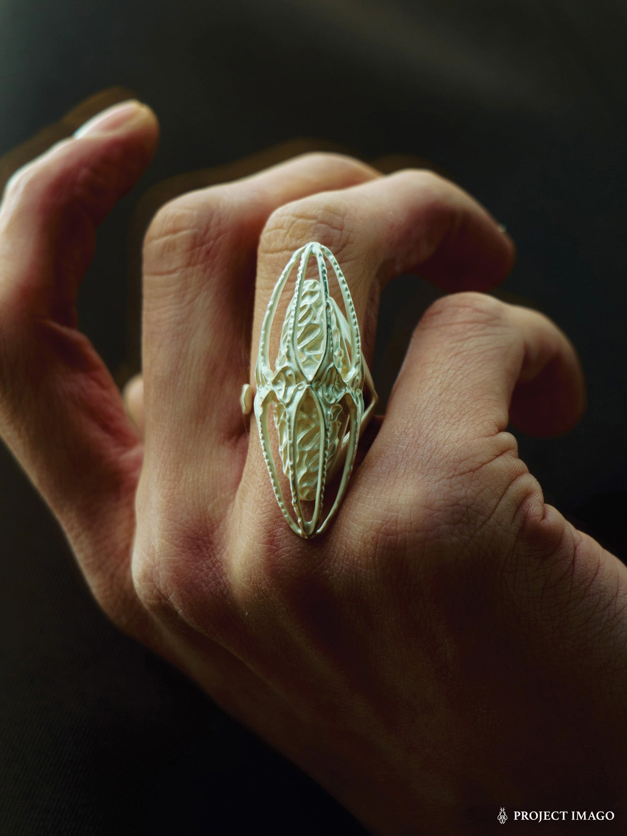 Mirror Jellyfish Ring