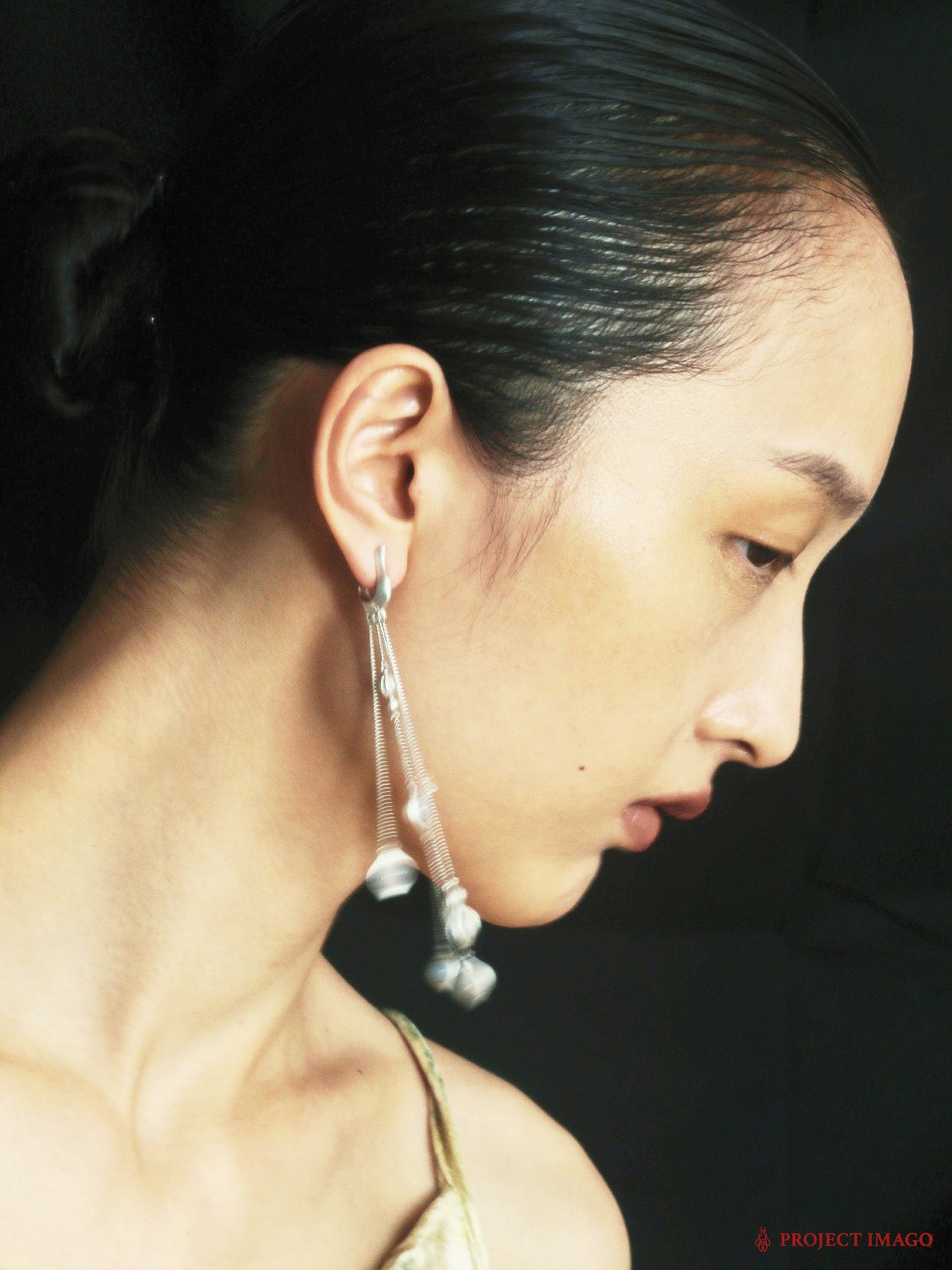 Meteovision Earrings in Agate