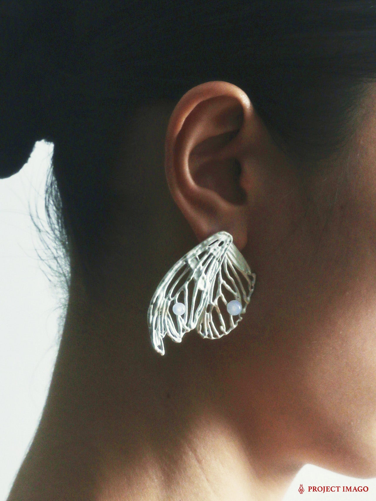 Remnant Earrings in Agate