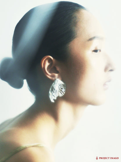 Remnant Earrings in Agate