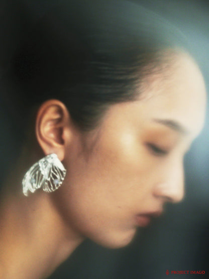 Remnant Earrings in Agate