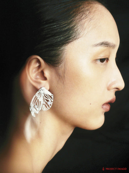 Remnant Earrings in Agate