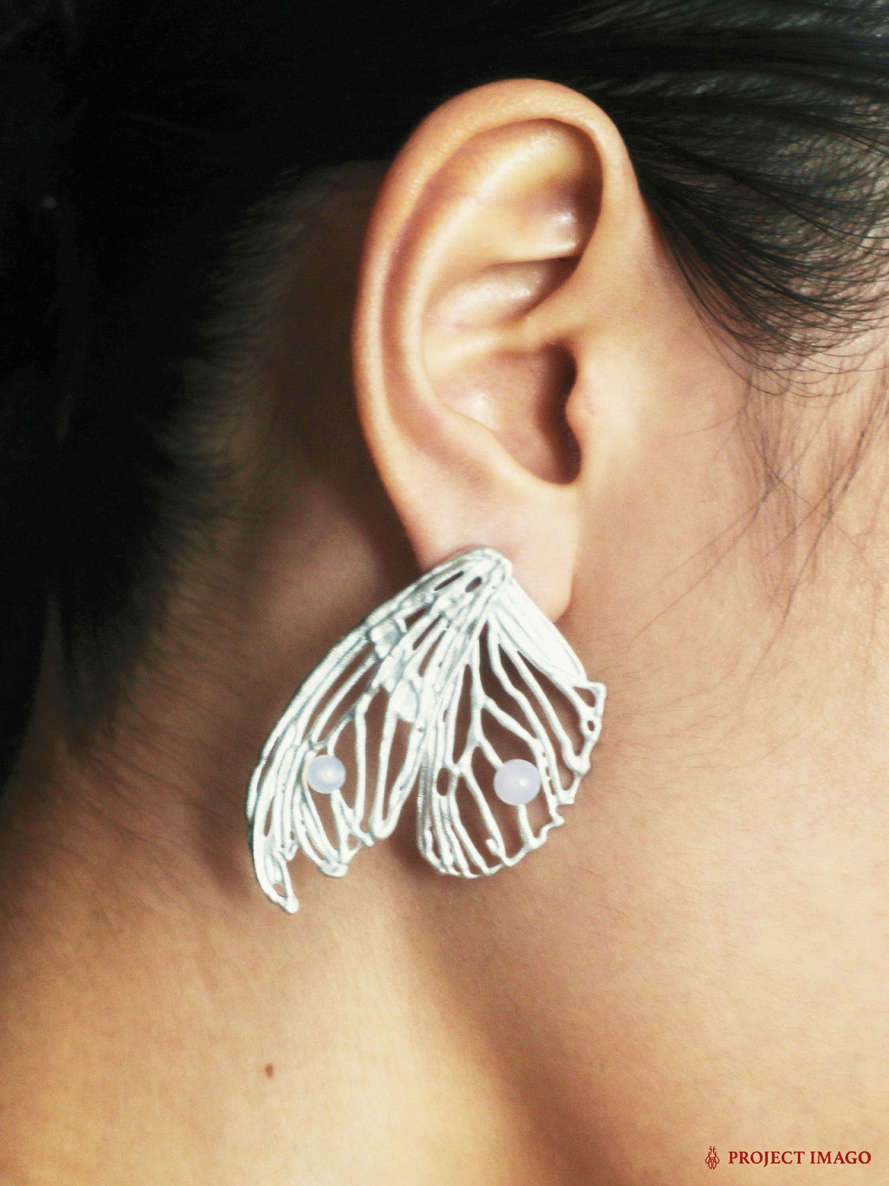 Remnant Earrings in Agate