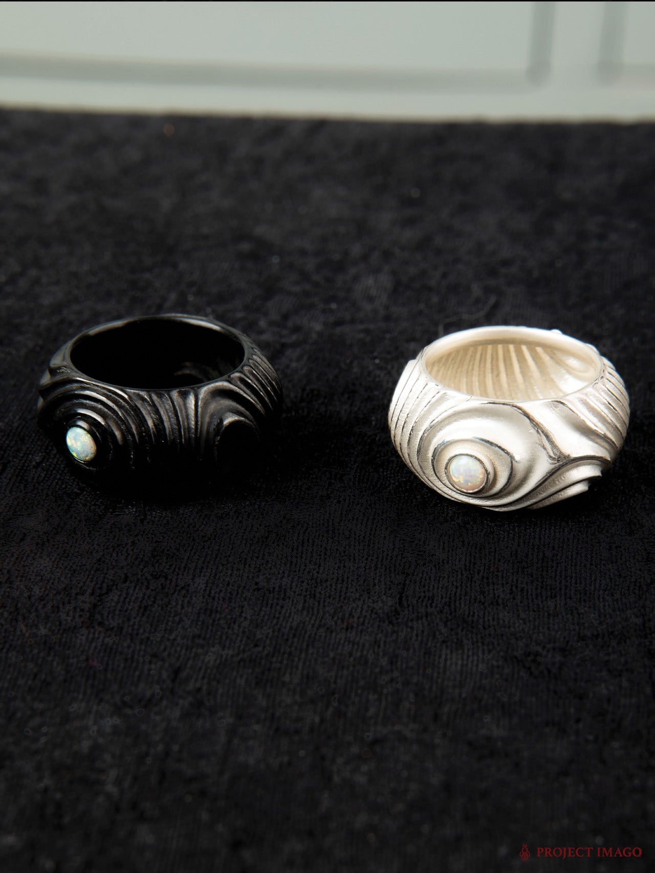 Eye of Jupiter Ring in Opal