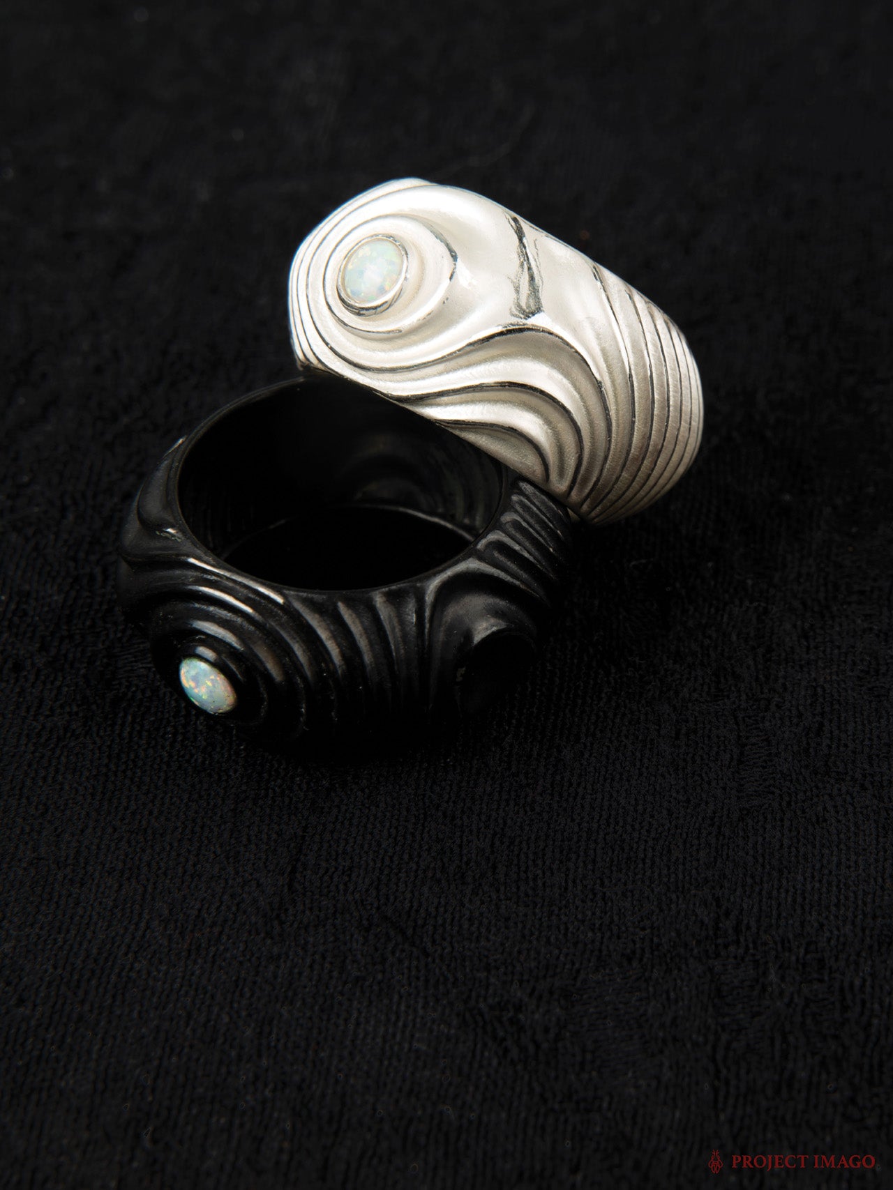 Eye of Jupiter Ring in Opal