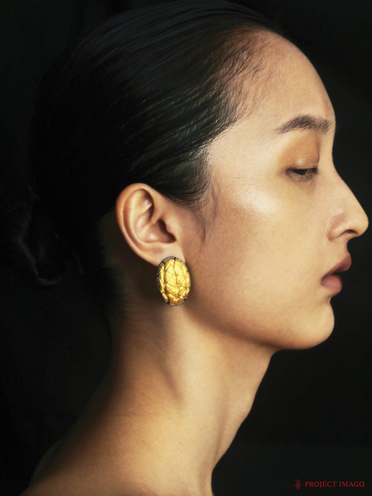 Palm Fruit Earrings Large