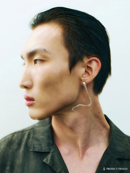 Sardine Earrings in Crystal