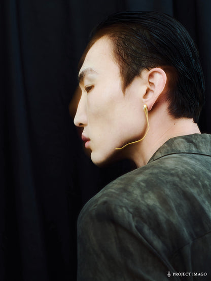 Sardine Earrings in Crystal