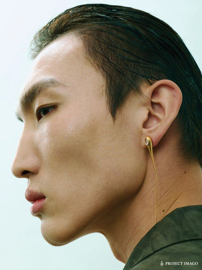 Sardine Earrings in Crystal