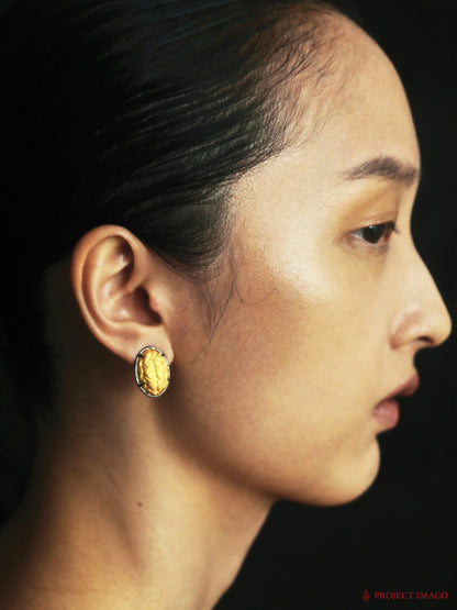 Palm Fruit Earrings Small