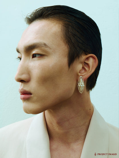 Mirror Jellyfish Earrings