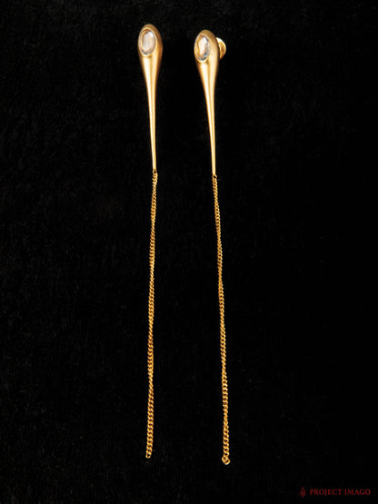 Sardine Earrings in Crystal