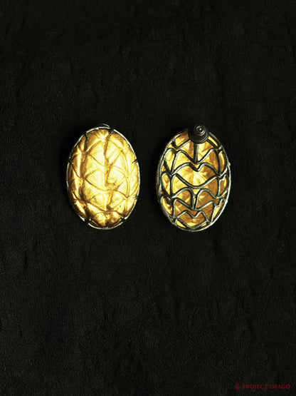 Palm Fruit Earrings Large