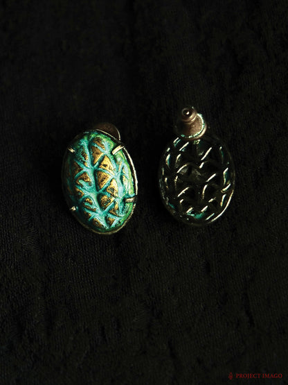 Palm Fruit Earrings Small