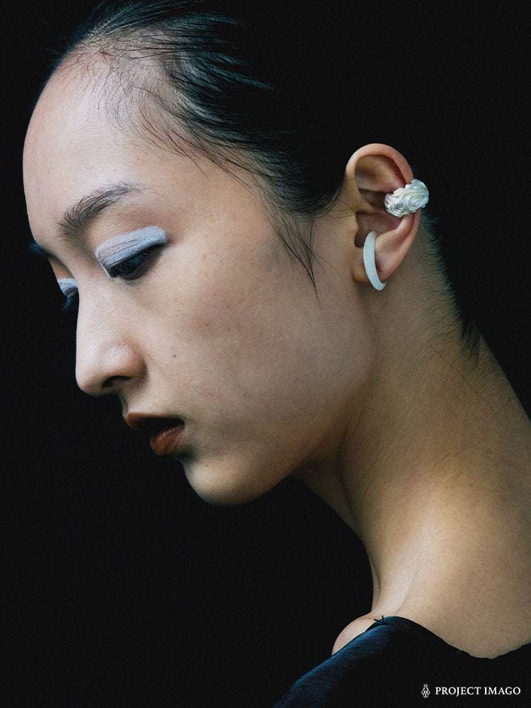 Limbo Ear Cuff  in Moon Stone