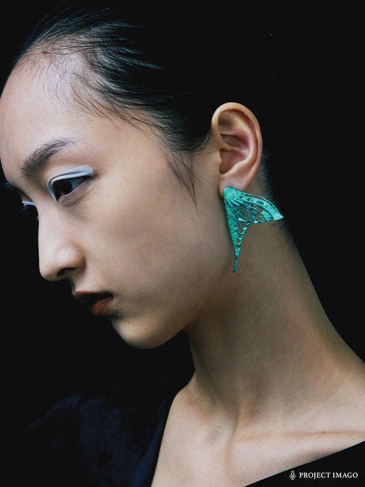 Remnant Earrings in Titanium