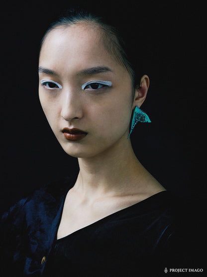 Remnant Earrings in Titanium