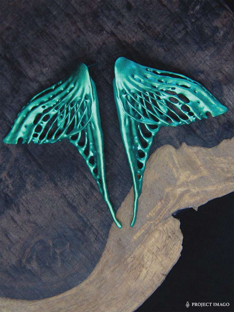 Remnant Earrings in Titanium