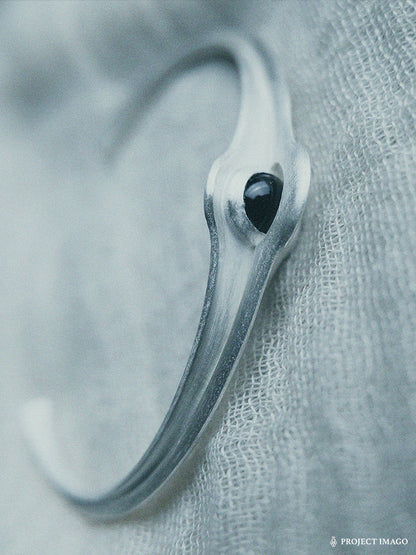 Oblivion Cuff in Black Onyx