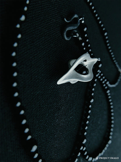 Oblivion Pendant in Black Onyx