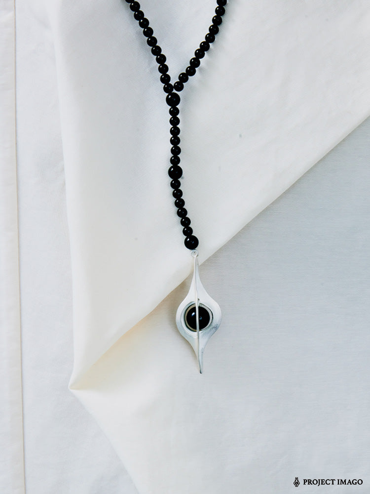 Oblivion Pendant in Black Onyx
