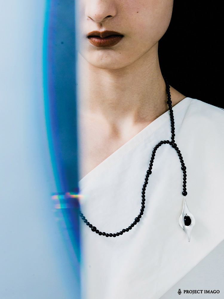 Oblivion Pendant in Black Onyx