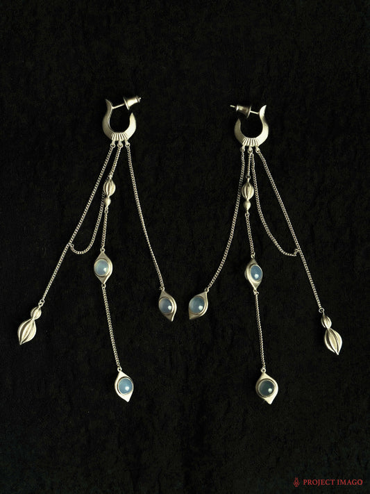 Meteovision Earrings in Agate